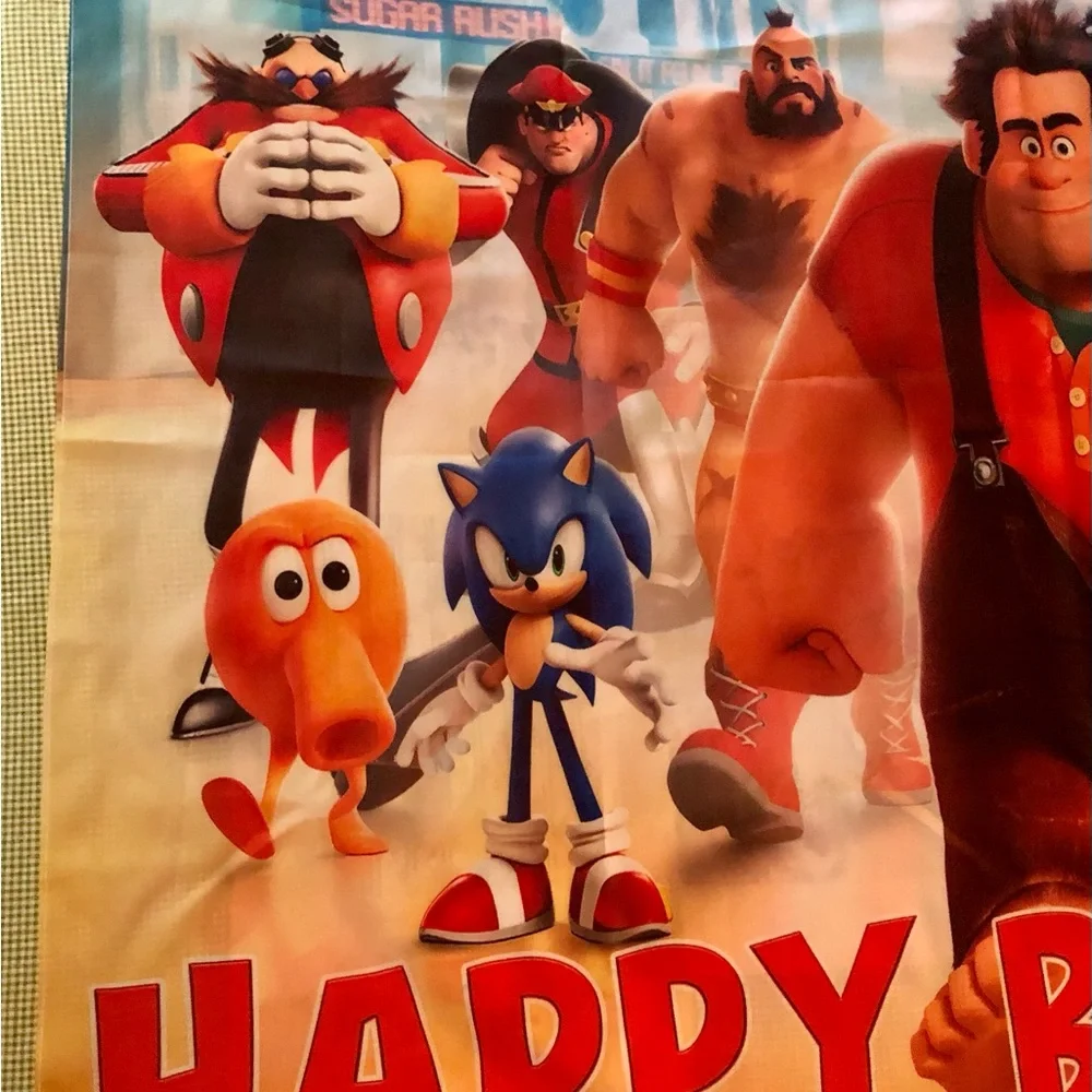 Official Wreck-It Ralph Happy Birthday Party Banner